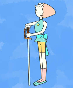 clodperidot:  pearl being salty