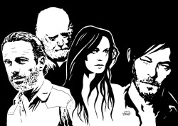 xombiedirge:  Walking Dead by A.D. Black / Facebook Created