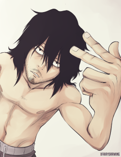 xfairydrawing:    ’’Ladies and gentlemen, Aizawa Shouta’’