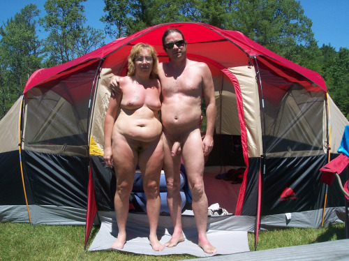 thehomenudist:  Camping