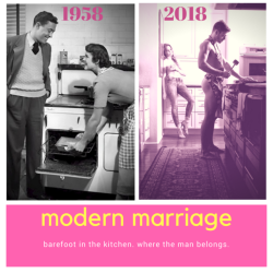 womenwilldominate:Over 50% of husbands now cook for their wives. 