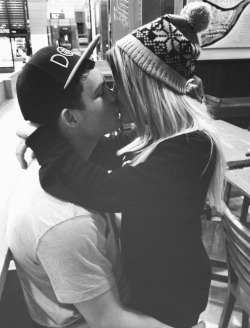 jooorj:  it’s kiss time | via Tumblr on We Heart It. http://weheartit.com/entry/76274092