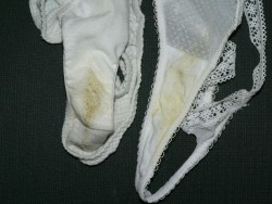 sloggi1970:  #dirty panties # stained # string # wifes dirty