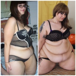 bbwmargot:  fatter than ever, yay! i posted a couple compares