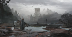 cinemagorgeous:  Atmospheric artwork by   Rostislav Zagornov.