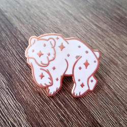 sosuperawesome: Astral Animals Enamel Pins by Allison Geiss on