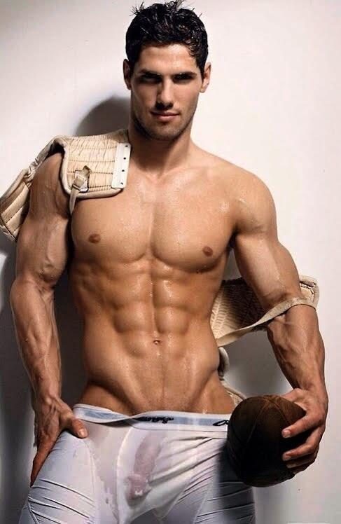 Not crazy about football but I’d play with him!