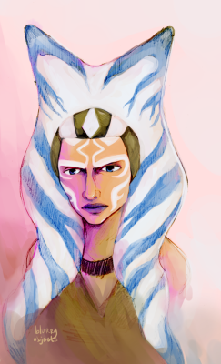 blurryobjects:pensive Ashoka - quick painting