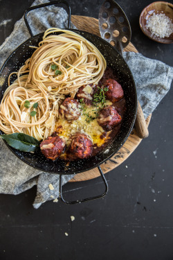 do-not-touch-my-food:  Red Hot Chicken And Fried Cheese Meatballs