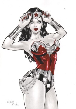 komicart:  Wonder Woman by Rubismar da Costa 