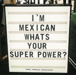 iztac-coatl:  Whats your superpower?