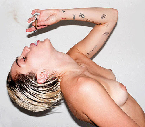 fuckyeahcelebritiesnude:  Miley Cyrus - Candy Magazine  