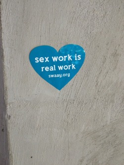 aphroditenat:  I found this on a wall right where I parked. This