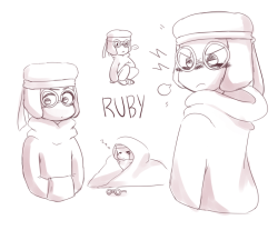 ruby with glasses is good shit also i’d like to think that