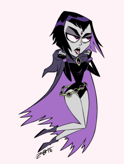 snaggle-teeth:I don’t know why I keep wanting to draw Raven