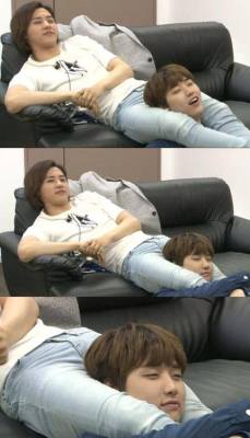 kim-the-dancemonster:  Sandeul, is it comfortable there? 