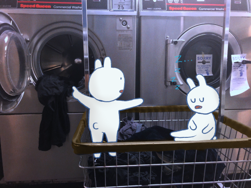 slugspoon:laundry day once more