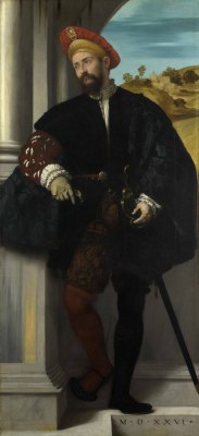 homobrute:Moretto da Brescia - Portrait of a Man