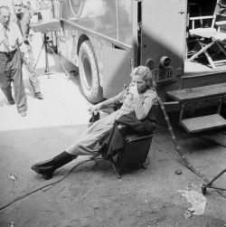 lottereinigerforever:  Joan Fontaine resting on the set of Max