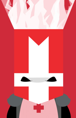 fngrprnts:  I made bigger versions of each Castle Crashers character!