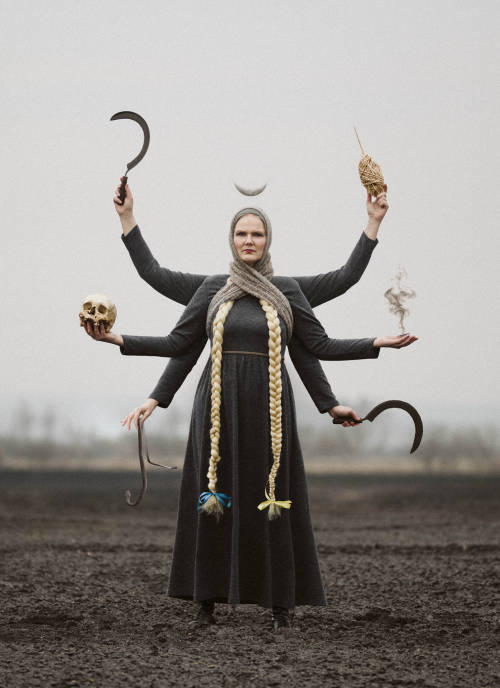 thesageofabsurd:Mara, Ukrainian goddess of winter, death, and