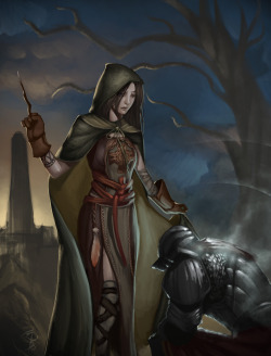 sanekyle:  Dark Souls fanart I painted asdfghjklI love this game
