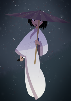 grimphantom2:  foxbyart: Ashi Snowblood Ashi from Samurai Jack,