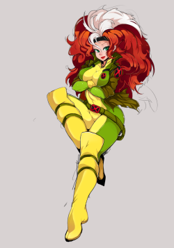 rule34andstuff:  Rule 34 Babe of the Week:Rogue.