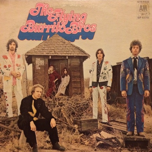 The Gilded Palace of Sin, by The Flying Burrito Brothers (A & M, 1969). From a charity shop in Nottingham.Listen> Christine’s TuneListen> Hot Burrito  #1