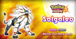 shelgon:    The next details for Pokémon Sun & Moon have