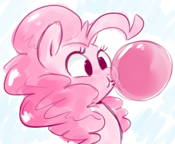 inkydonkey:  do0ks:  Adventures with Bubblegum.Drawn by: Rose