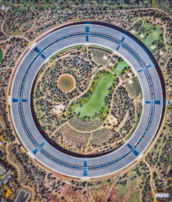 dailyoverview:  Apple Park is the corporate headquarters of Apple