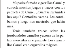 Fragmento de la senda del perdedor de Charles Bukowski, ___cigarros