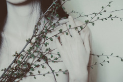 In the spring submerged to the ends of your hair by Anna O. Photography