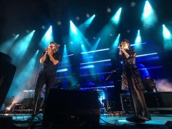 ifuckinglovestvincent:  Annie performing with The National in