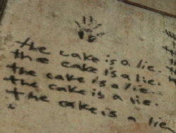 3rdcaveman:  GLaDOS, you gonna get it now. Â Youâ€™ve angered theÂ BritishÂ government. Â Itâ€™s all over for you. Â Consider your funding cut. Â Itâ€™s going to be spot checks and red tape from here on out, bitches.  Cakecroft Week: Day 3