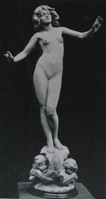 statuemania:  Spirit of the Waves by Henry Charles Fehr (1867-1940)