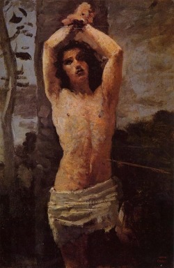  Jean Baptiste Camille Corot - Saint Sebastian 