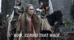 logotv:  Lena Headey will Cersei That Walk on the runway this