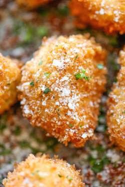 do-not-touch-my-food:  Parmesan Chicken Bites