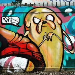 lostangelesstreetart:  @_syntek_ #streetart #losangeles #graffiti