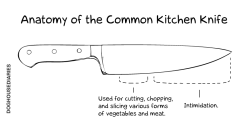 nevver:  Anatomy of the Common Kitchen Knife 