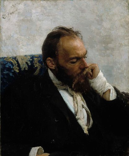 finnish-art-gallery:Portrait of Professor Ivanov, Ilja Jefimovitš