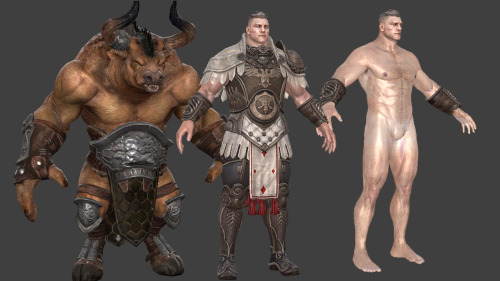 galian-beast:  Right. Several people were asking what models I had available recently, and since I should be taking commission requests soon (once I find out how to set a commission page in here, lol) Â I figured Iâ€™d drop some images of the models I