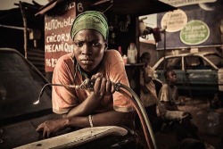 sandylamu:Female mechanics in Senegal
