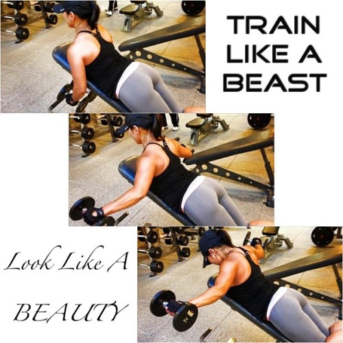 Every Damn Day Train Hard! #TrainLikeABeast #LookLikeABeauty #iWorkout