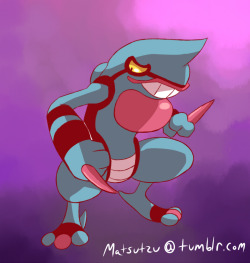 Toxicroak! I have a shiny in X, and this Pokemon grew on me because