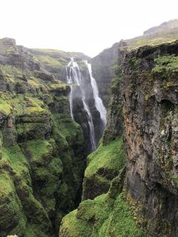 amazinglybeautifulphotography:  Glymur Hike - Western Iceland.