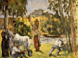 impressionism-art-blog:  Life in the Fields via Paul Cezanne