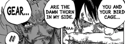 onepiecequotes:It was nice knowing you Doflamingo.